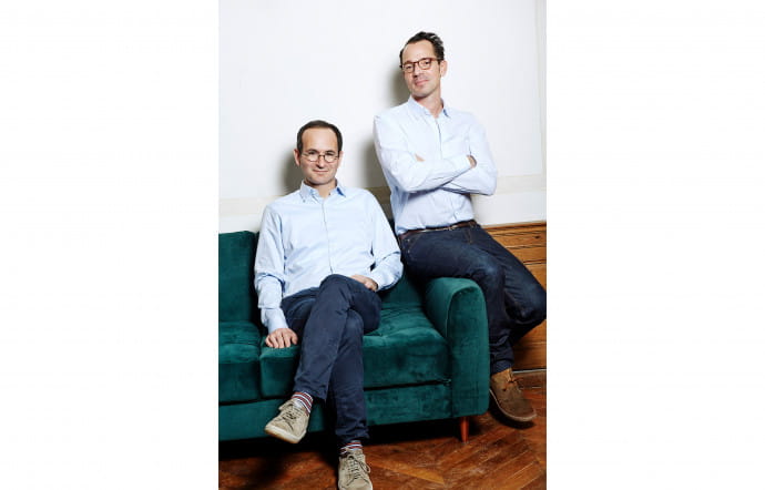 Frédéric Biousse (à gauche) et Guillaume Foucher.