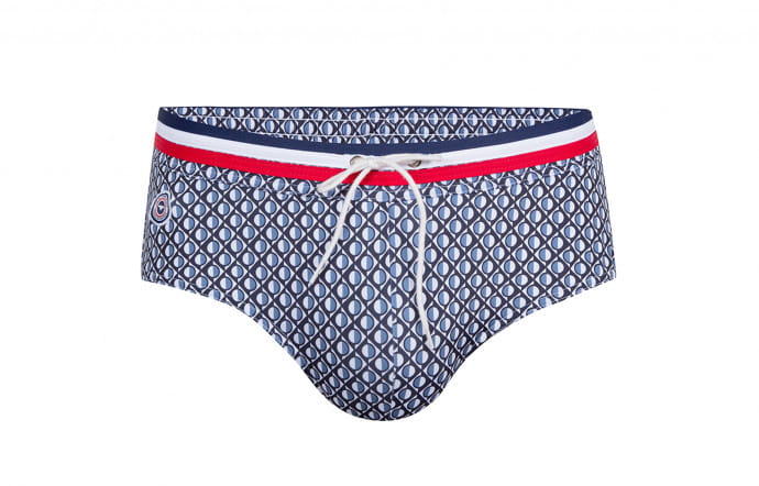 Slip de bain l’Amiral Hublots, Le Slip Français, 60 €.