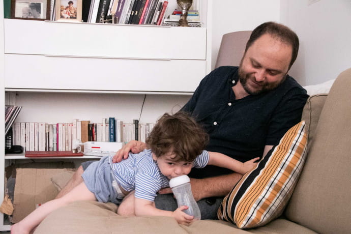 Prendre un peu de recul pour s’occuper de son fils : une évidence pour Florent.