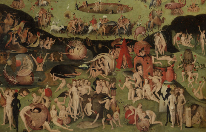 After Hieronymus Bosch, “Garden of Earthly Delights”, 1535–1550