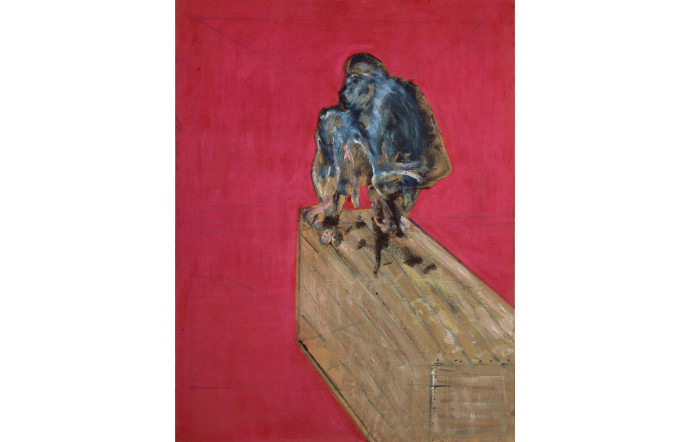 Etude pour chimpanzé, Francis Bacon, 1957.