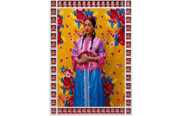Hindi Kahlo, série My Rockstars, Hassan Hajjaj, 2011.