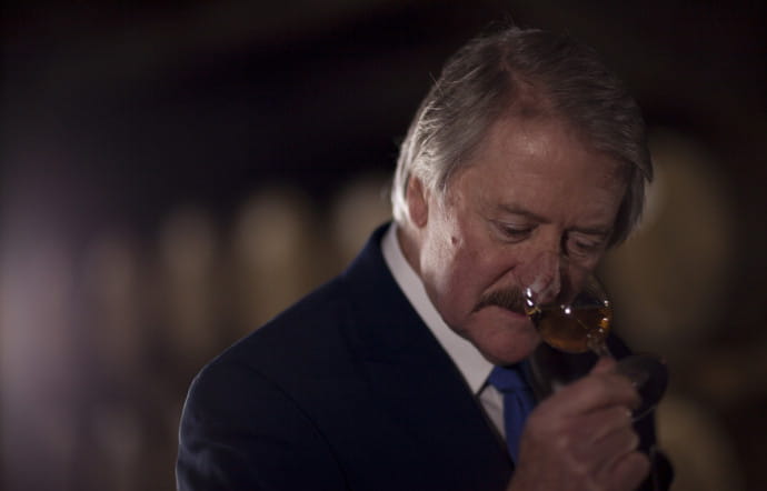 Richard Paterson, maître distillateur pour The Dalmore depuis 50 ans.