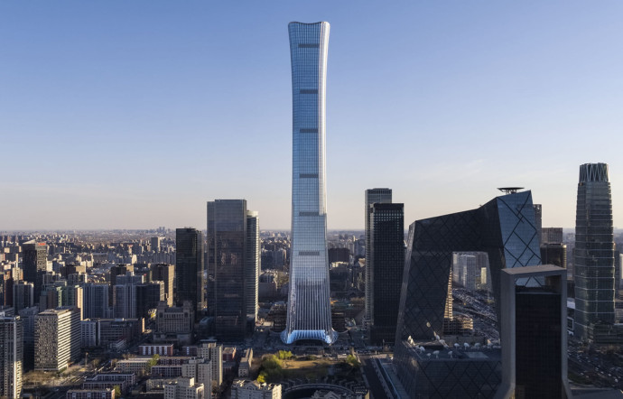 La CITIC Tower, 528 mètres, devient la plus haute tour de Pékin