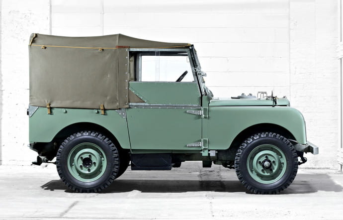Le Land Rover Série 1.
