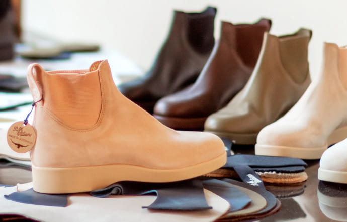 Yard Boot 365, Marc Newson pour R.M. Williams, 275 €.