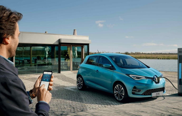 La Renault Zoé.