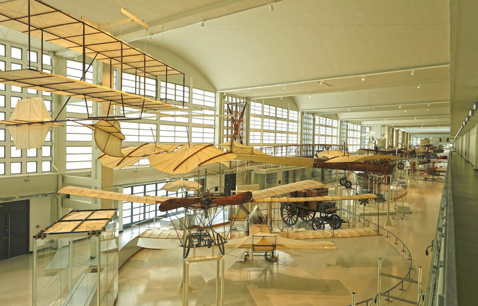 L’aile consacrée aux pionniers de l’aviation.