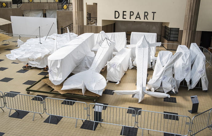 La transformation de la Grande Galerie a débuté en 2016.