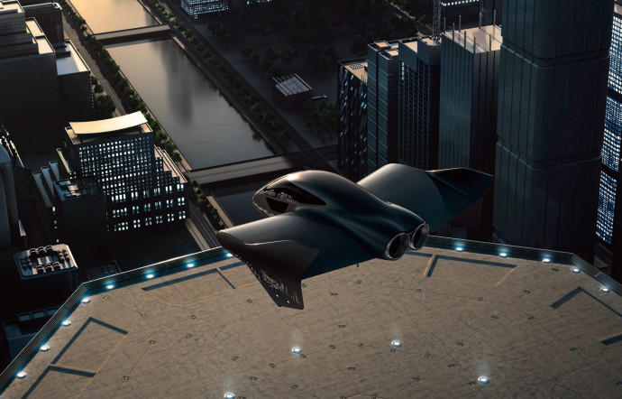 Le prototype Porsche x Boeing.