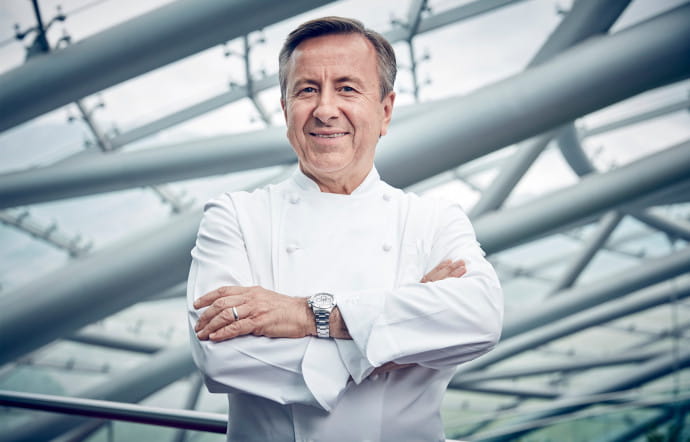 Daniel Boulud, chef lyonnais installé à New York depuis 1982, est l’heureux propriétaire du restaurant étoilé Daniel.