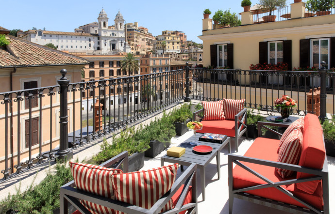 La Rocco Forte House de Rome est située près de la Place d’Espagne. Celle-ci servira de modèle pour les prochaines ouvertures des « maisons » du groupe.