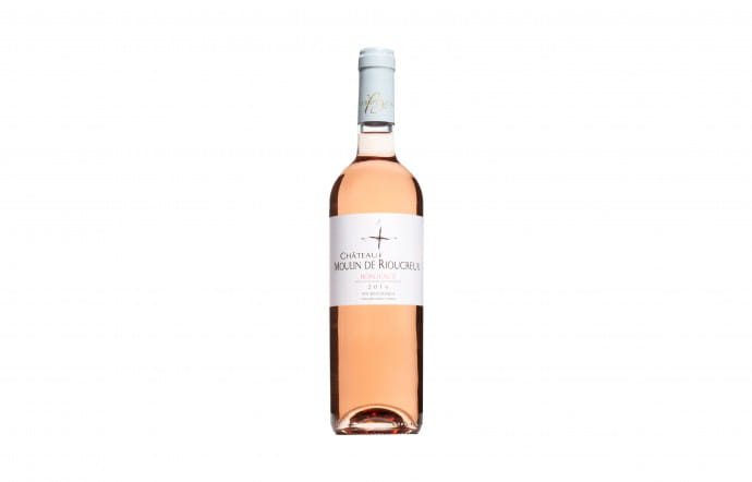 Château Moulin de Rioucreux AOC bordeaux rosé bio. www.vignobles-guerin.com