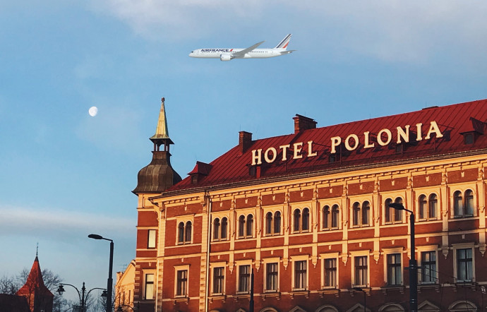 Envies d’ailleurs – Air France, vol quotidien entre Paris et Cracovie.