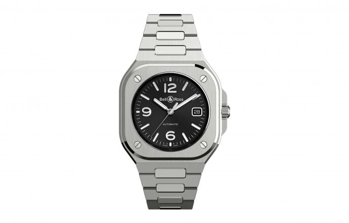 Bell & Ross, 4 500 €. Montres – Shopping : Urban steel