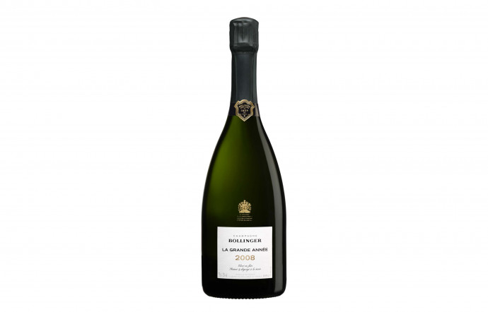Bollinger. La Grande Année 2008. Prix : 115 €.