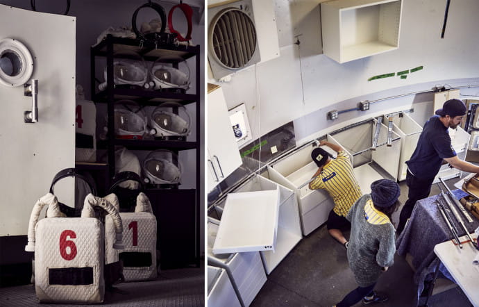 Ikea s’entraîne ainsi à adapter son mobilier, même aux situations les plus extrêmes.