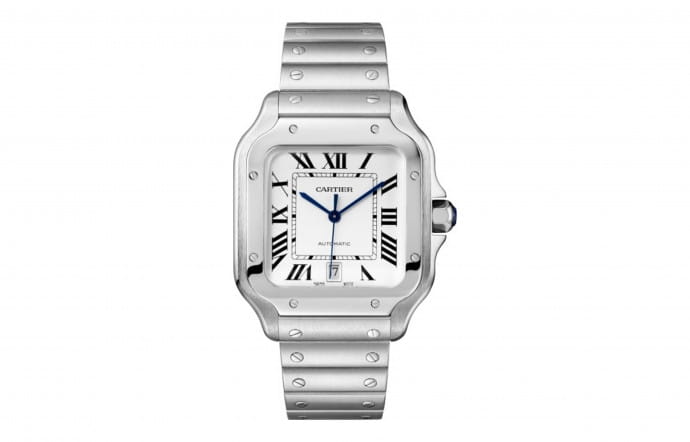 Cartier, 6 850 €. Montres – Shopping : Urban steel