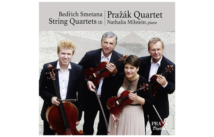 Quatuors à cordes et Trio de Smetana, Prazak Quartet et Nathalia Milstein (Praga Digitals).