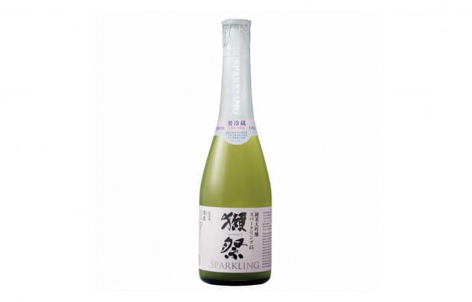 Sparkling Saké, Dassai, Yamaguchi. Millésime : 2018. Prix : 39 €.