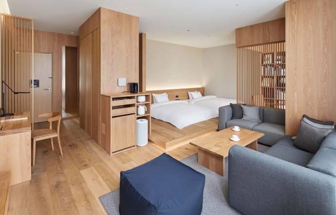 Une nuit à l’hôtel Muji : immersion totale