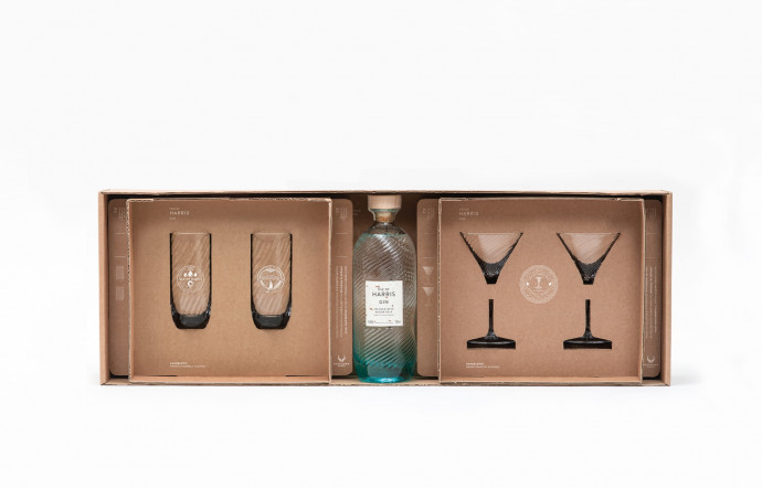 Coffret Harris, disponible dans les deux boutiques de La Maison du Whisky, et sur www.whisky.fr