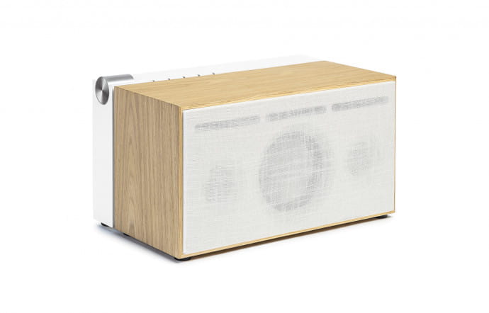 Notre sélection high-tech – Enceinte PR/01 Alu, La Boîte Concept , 890 €.