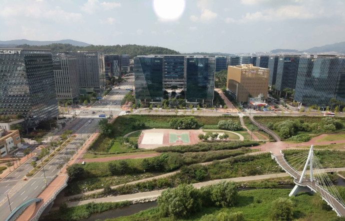 La Pangyo Techno Valley (Corée du Sud).
