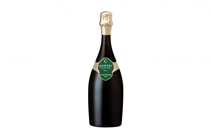 Gosset. Grand Millésime 2012. Prix : 57 €.