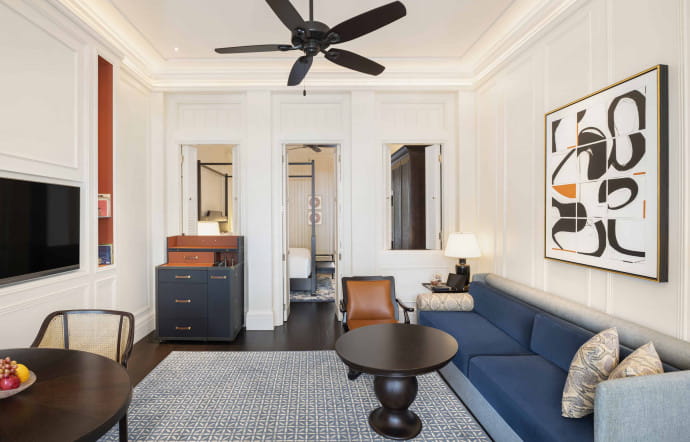 L’hôtel compte désormais 115 suites.