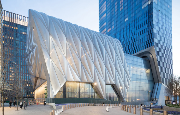 The Shed, au cœur d’Hudson Yards, veut servir de vitrine aux artistes émergents new-yorkais.