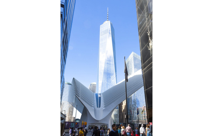 Le One World Trade Center, une construction audacieuse qui remplace les tours jumelles détruites le 11 septembre 2001.