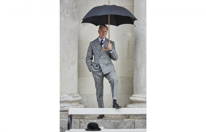 Jeremy Hackett, fondateur de la marque qui porte son nom.