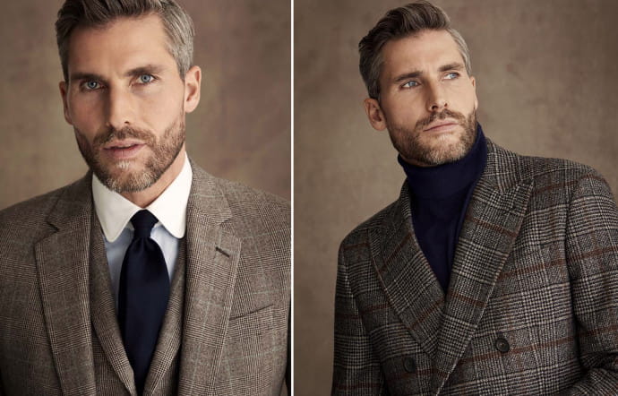 Le style Hackett, c’est ça : des coupes élégantes et dans lesquelles on se sent bien, savoir s’adapter aux goûts du jour sans jamais renoncer au principe d’intemporalité et rester élégant en toutes circonstances.
