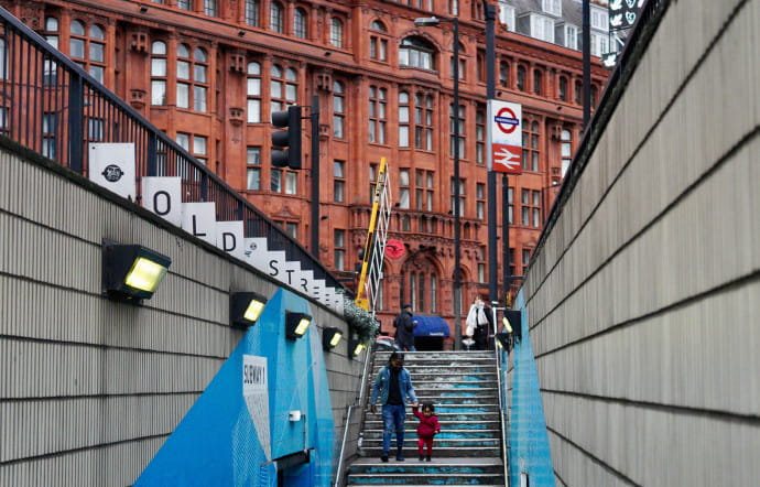 Les principaux hubs technologiques européens – La station de Old Street, au cœur du Silicon Roundabout.
