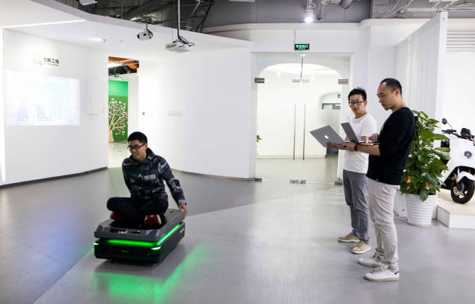 Les employés de Sinovation Ventures.