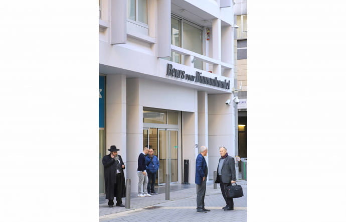 La Beurs voor Diamanthandel, l’une des quatre Bourses du diamant à Anvers.