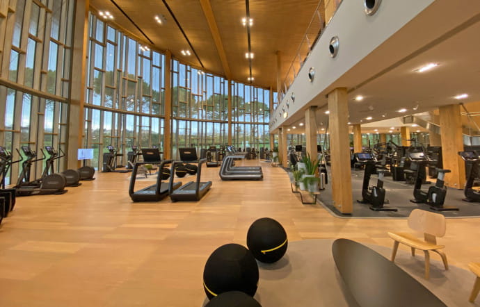 Le Wellness Center, à disposition des employés.