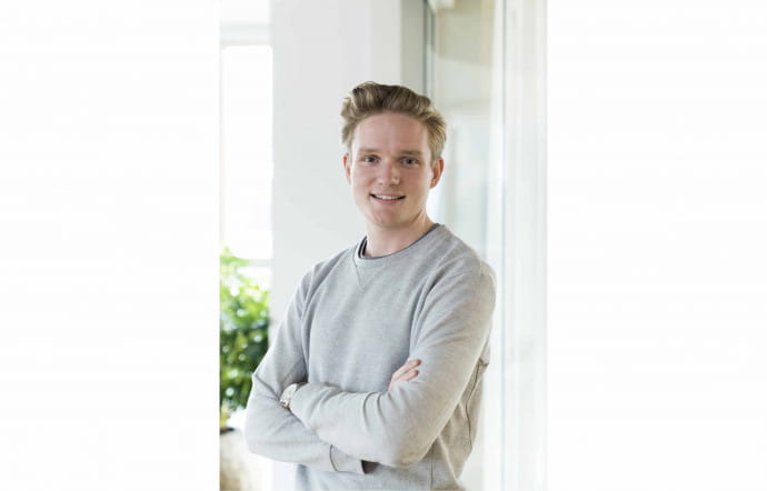 Peter Paul Van Voorst, fondateur de Skoon, propose de louer des batteries pour propulser les navires marchands.