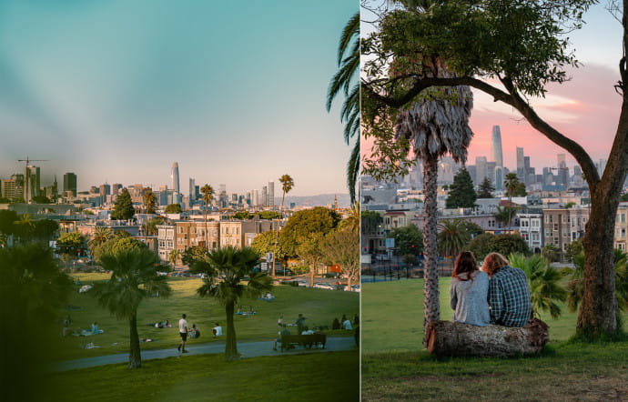 Le parc Dolores.
