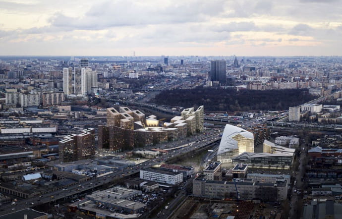 Architecture : ODA dévoile MAZD, un nouveau quartier à Moscou