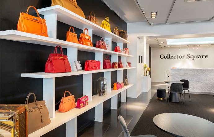 Collector Square s’organise dès le début de sa création en 2014 en trois départements : Maroquinerie, Joaillerie et Horlogerie.