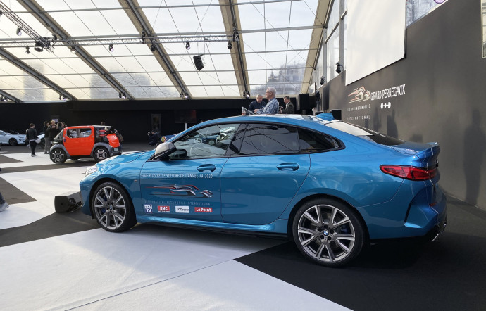 La BMW Série 2 Gran Coupé, élue plus belle voiture de l’année par les internautes.
