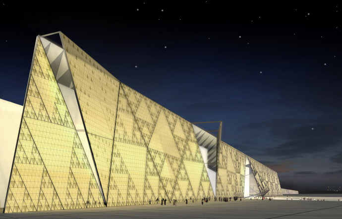 Grand Egyptian Museum, Le Caire.