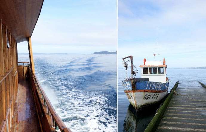 L’île reste un important lieu de pêche. On y construit encore des bateaux en bois pour la pêche et le transport.
