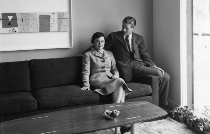 Hans et Florence Knoll.