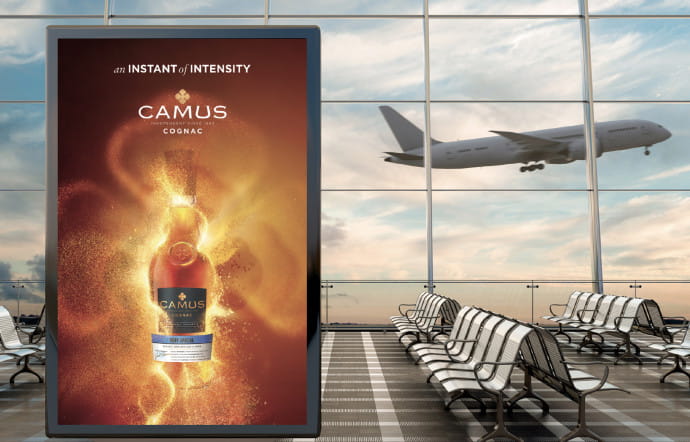 Le Cognac Camus, l’un des budgets de Carré Noir.