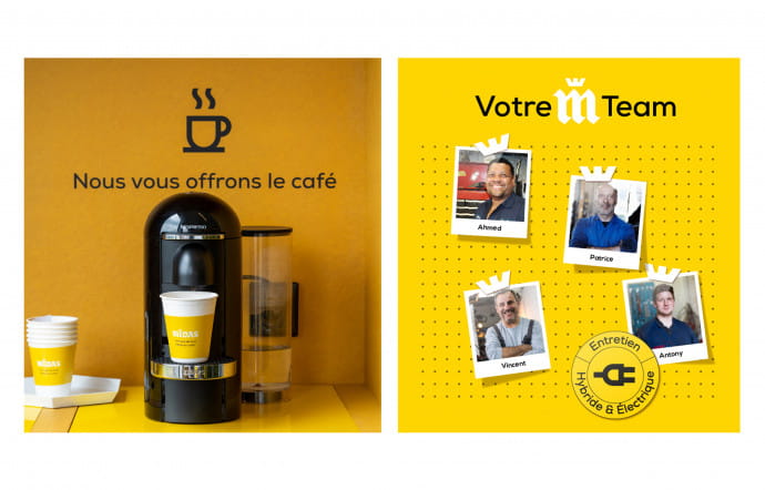 Christophe Fillâtre est l’un de ces publicitaires qui personnalisent les marques et affine leur positionnement. Ici, Midas.