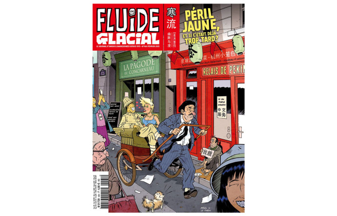 Fluide Glacial, le périodique humoristique de référence consacré à la BD franco-belge.