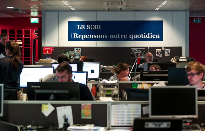 Le Soir, la mutation du grand quotidien francophone belge